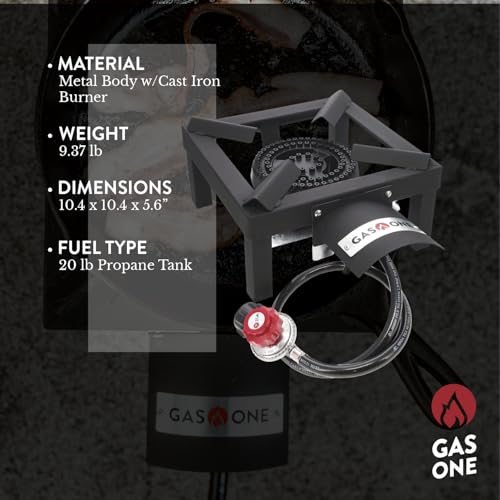 Gas One B-5120 burner head detail