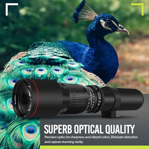 Big Mike's telephoto lens side profile in black finish