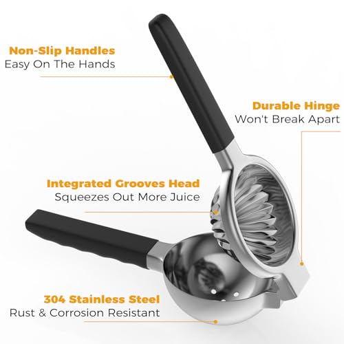 RCMo juicer with reinforced hinges