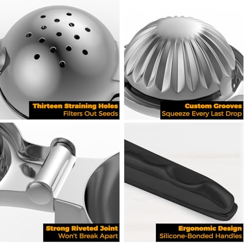 Silicone handle detail on RCMo juicer