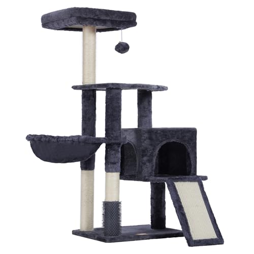 Heybly 42.5 inch cat tower profile