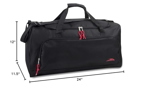 Trail maker Duffle Bag Black 2 color finish