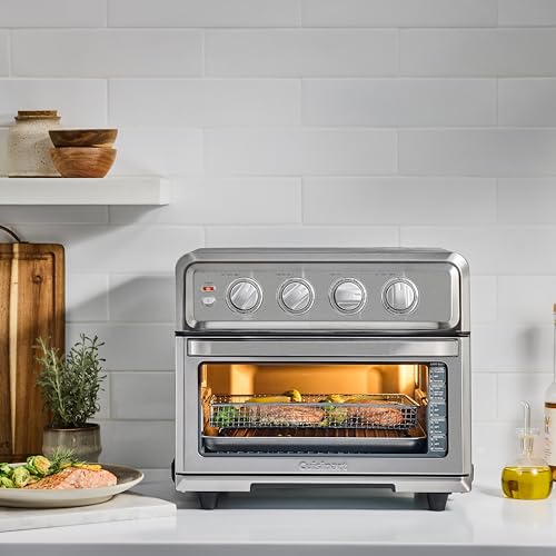 Cuisinart air fryer toaster oven side profile