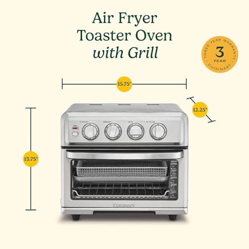 Cuisinart TOA-70 stainless steel exterior