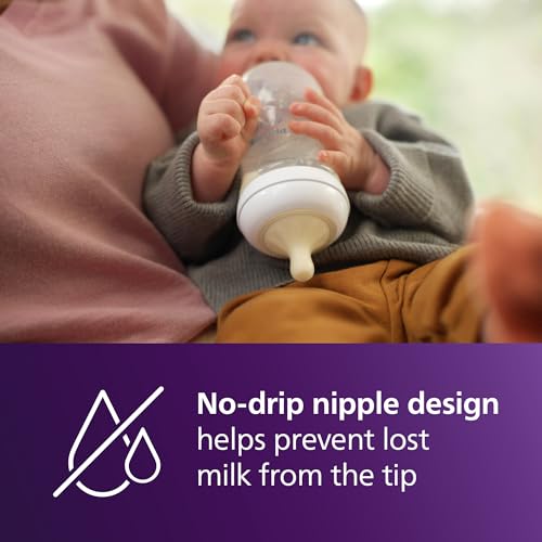 Set of four Philips Avent Natural bottles