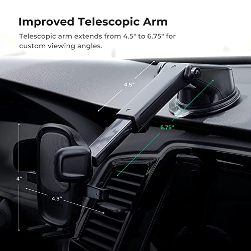Telescopic arm extension demonstration