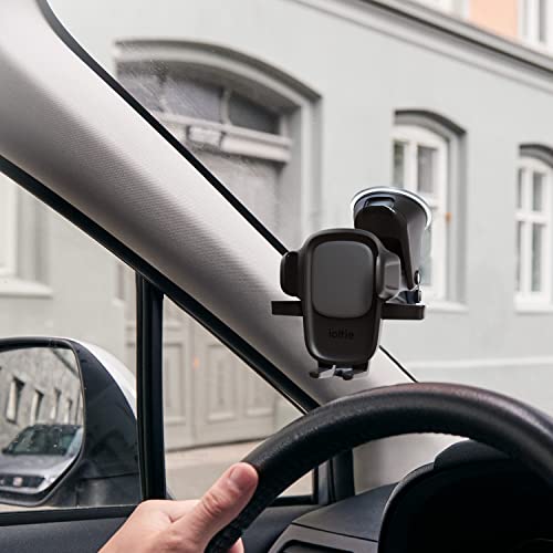 Windshield mounting example