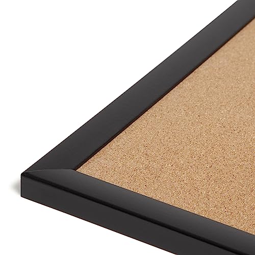 U Brands cork board with push pins attached