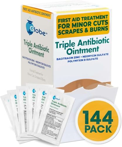 Globe first aid ointment 144-count storage box