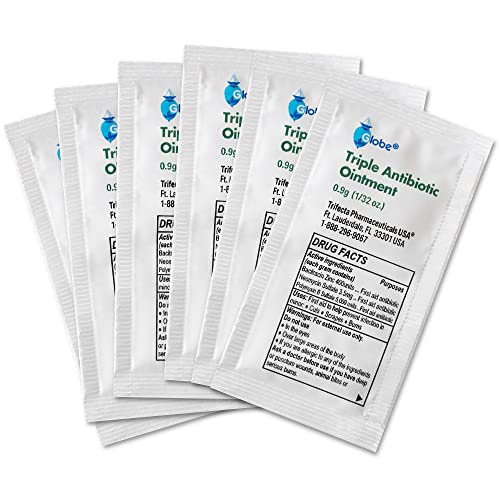Individual Globe antibiotic ointment dosage packets