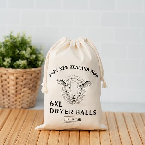 Homestead Houseware balls in a dryer