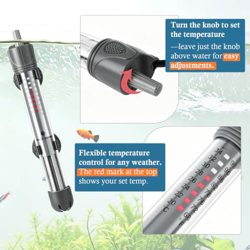 HITOP HP-608 heater in 5 gallon tank