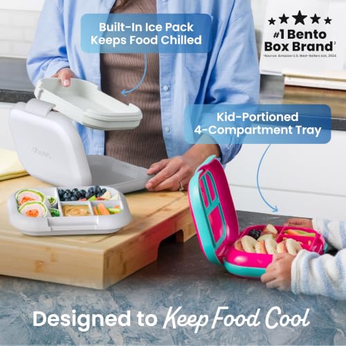 Bentgo Chill lunch box showing the gray exterior