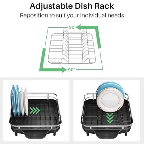SNTD rack with plates and bowls