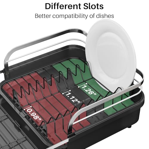 Silicone feet on SNTD dish rack