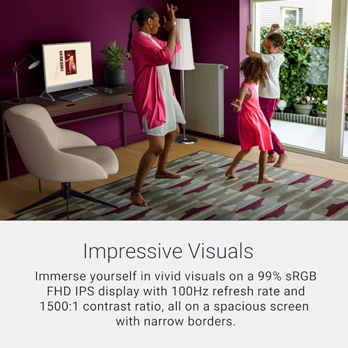 Dell 27-inch All-in-One side profile