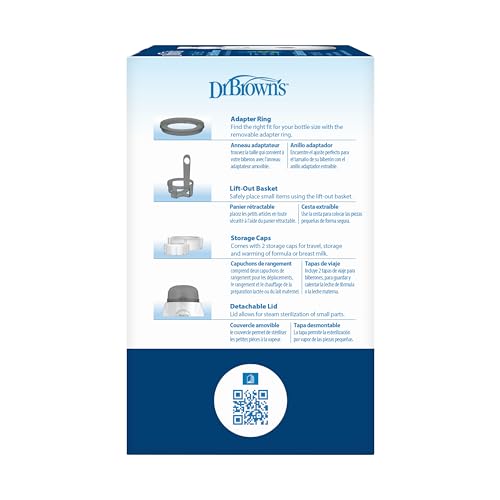 Compact profile of Dr. Brown's Insta-Feed warmer