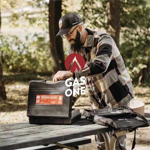 Gas One stove with propane adapter