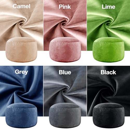 Adult relaxing on WhatsBedding 3 ft bean bag