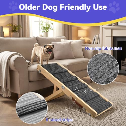 Folded Pawaboo dog ramp for compact storage