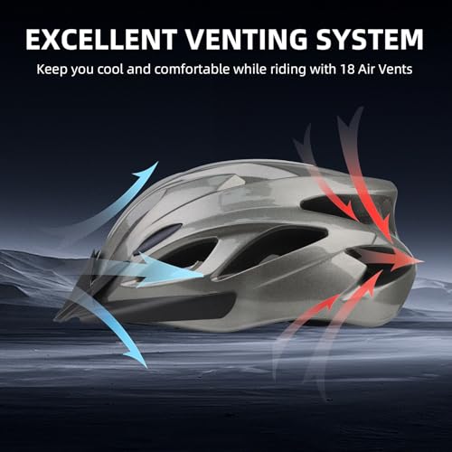 Inner padding and structure of Gianfto bike helmet