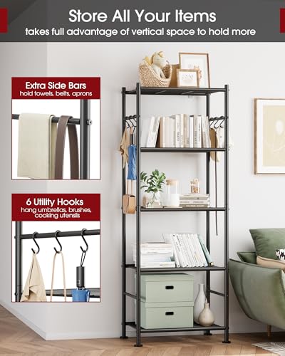 Sakugi rack used in a garage setting