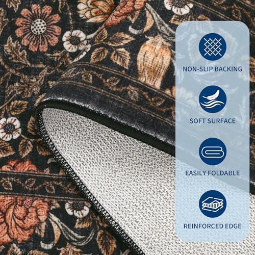 Rug placed in a bedroom setting