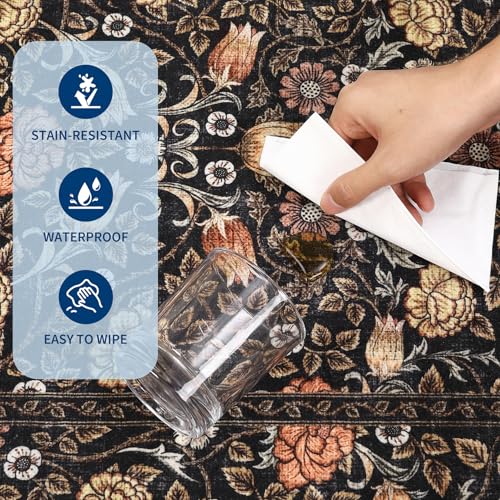 GarveeHome vintage style area rug