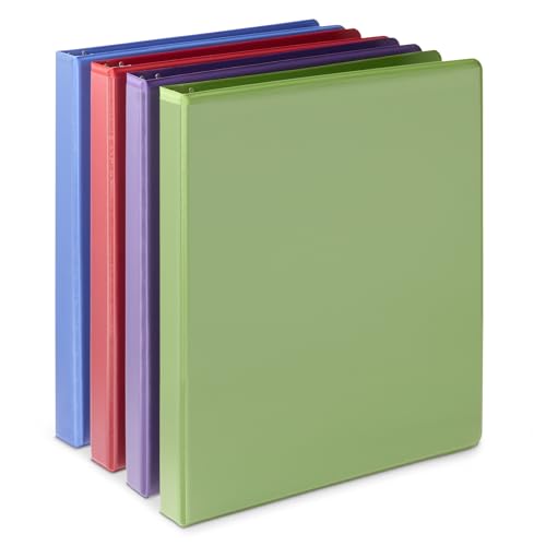 Basics 4-pack 1/2 inch binder set