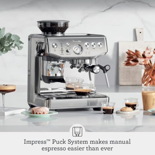 Espresso machine with manual milk texturing wand