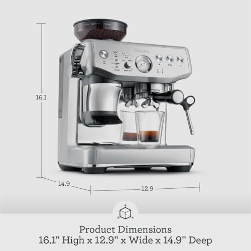 Breville espresso maker with intelligent dosing
