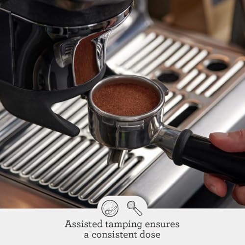 Coffee machine with precision measurement system