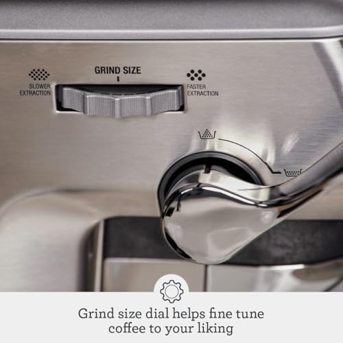 Barista Express Impress with assisted tamping