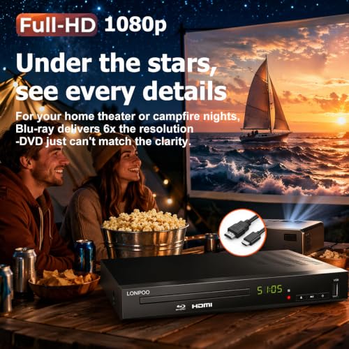 LONPOO LP-100 media player black finish
