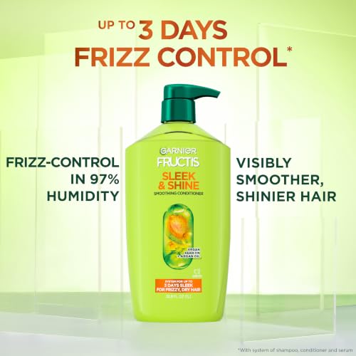 Garnier Fructis smoothing conditioner ingredient highlights