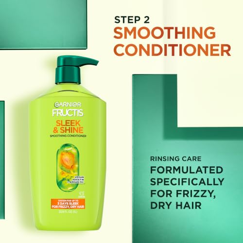 Close up of Sleek & Shine conditioner pump dispenser