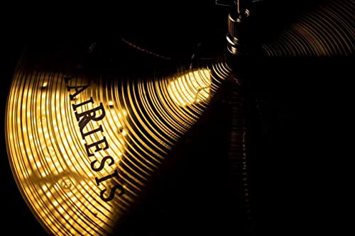 Full HAIRIESIS drum cymbal collection in gold