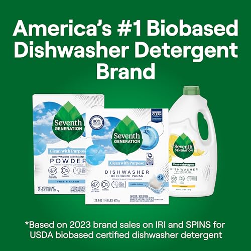 Seventh Generation dishwasher soap box