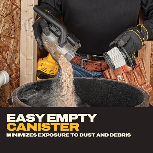 DEWALT DCV501HB with included accessory kit
