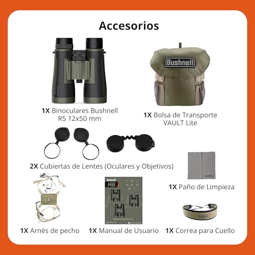 Bushnell R5 12x50 Binoculars focus adjustment