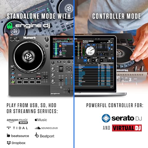 Numark Mixstream Pro Go jog wheel detail