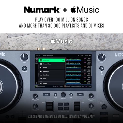 Numark Mixstream Pro Go internal speakers