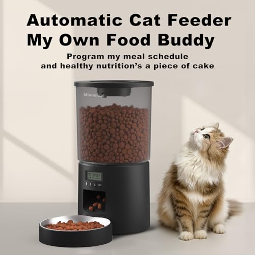 Clear 4.2L food hopper for Miaosical feeder