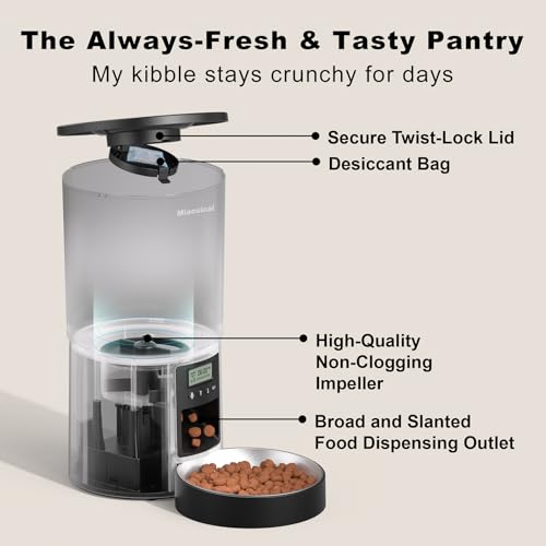 Removable tray of Miaosical 4.2L feeder