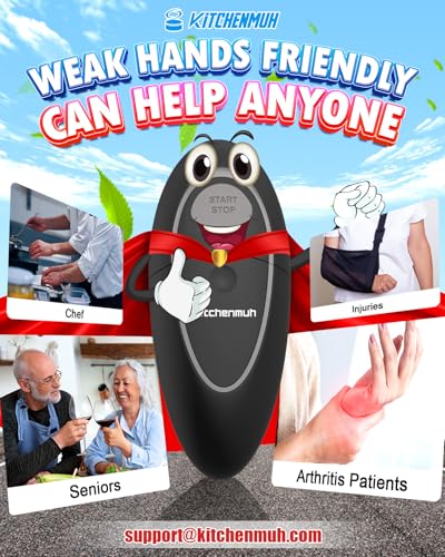 Smooth edge cut result from KITCHENMUH electric opener