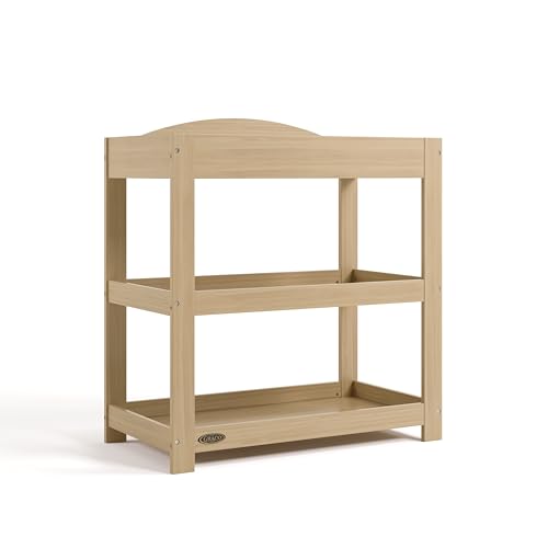 Graco Customizable Changing Table with Changing Pad Driftwood main view
