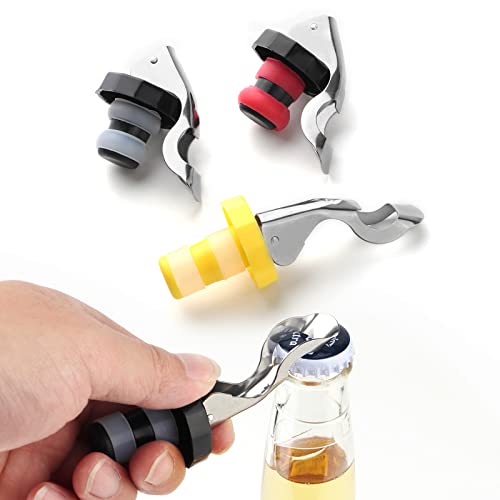 Silicone ring on KINMINGZHU wine stopper