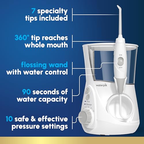 Side profile view of Waterpik WP-660 water flosser