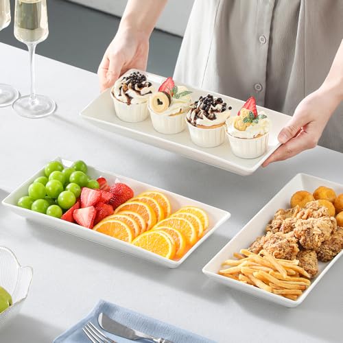 MALACASA 3 Tier Serving Trays dessert presentation