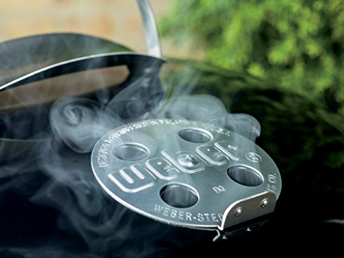 Glass-reinforced nylon handle on Weber grill